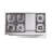 ILVE Nostalgie II Noblesse 48 in Dual Fuel Range, 8 Burner, Griddle-103962656-103962645