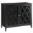 Newhalem Black Console Table with Shelf Inside