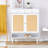 Modern Minimalist Storage Cabinet, rattan shoe cabinet, bed top cabinet.-471089779