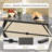 Patio Dining Set Metal Stackable Ergonomics Dining Armchairs & Rectangular Table-1389977216-1389977340