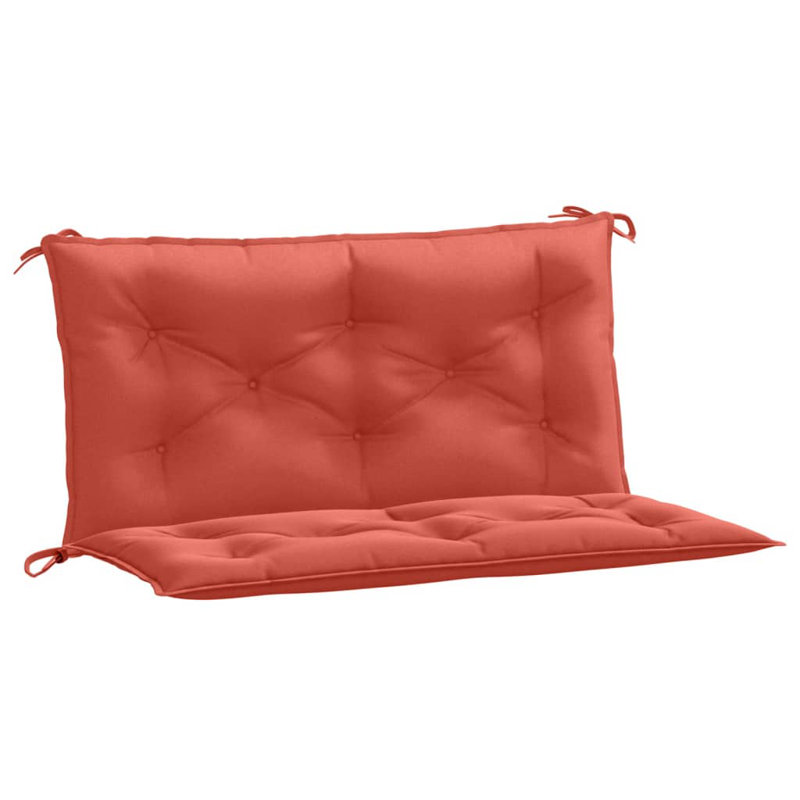 Coussin de jardin en polyester Melange, L 39,4 po x P 19,7 po, Rouge vin