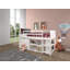 Hagen Twin Solid Wood Loft Bed with Bookcase by Sunside Sails-1241031375