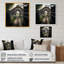 Pittoresque chemin sinueux et grange I - Barn Farm Ranch, impressions sur toile-453445565-453445566