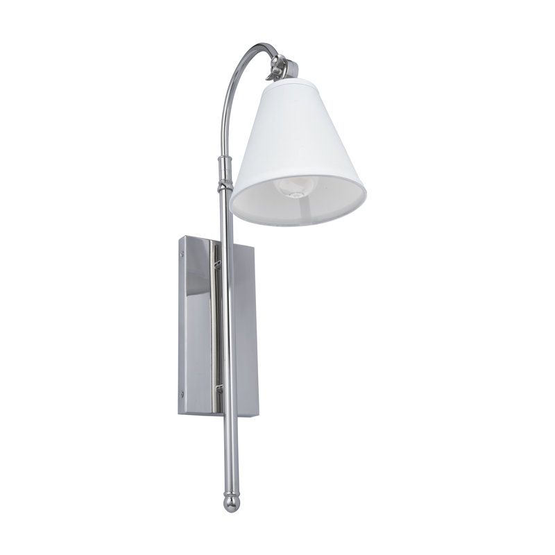 Swing Arm Sconce, Chrome
