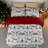 3-Piece Everly Christmas Reindeer Duvet Cover Set-136138478