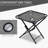 Zero Gravity Chair - Lightweight Folding Chairs With Side Trays For Outdoor Beach, Backyard Gray Adjustable Water-Safe Frame, Cupholders Activities Lawn,