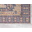 Tapis rectangulaire traditionnel, transitionnel, oriental, à médaillon, à bordure et texturé 7 pi 6 po x 10 pi