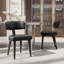 Chaise de salle à manger rembourrée moderne, chaise d'appoint en similicuir avec coussin épais, chaise d'appoint élégante et confortable pour le salon-salle à manger de cuisine-1998997106-1998997070-1998997065