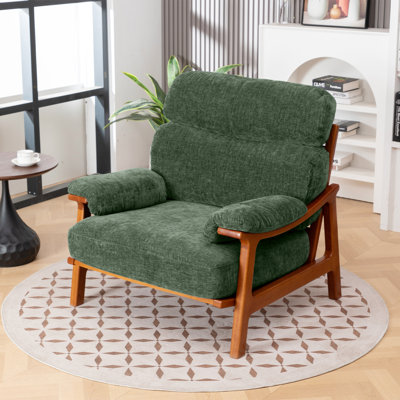 Fauteuil d'appoint Cozy Modern Chenille