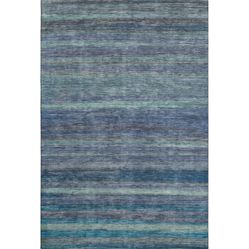 Premium Machine Washable Marasco AMF1639 Stripes Rug, Rectangle 5' x 7'6"