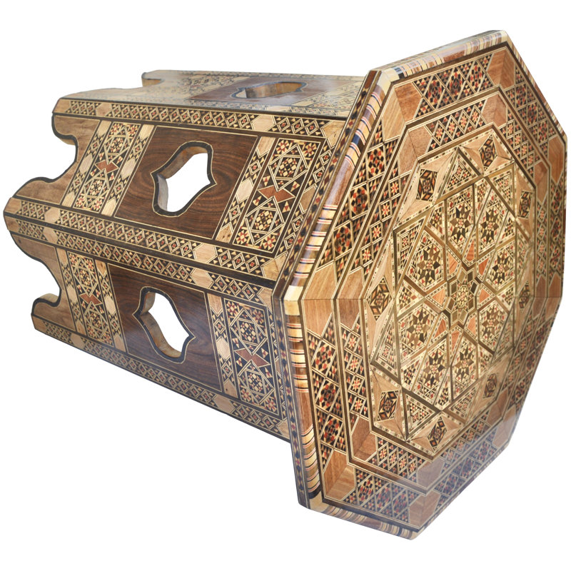 Solid Wood End Table