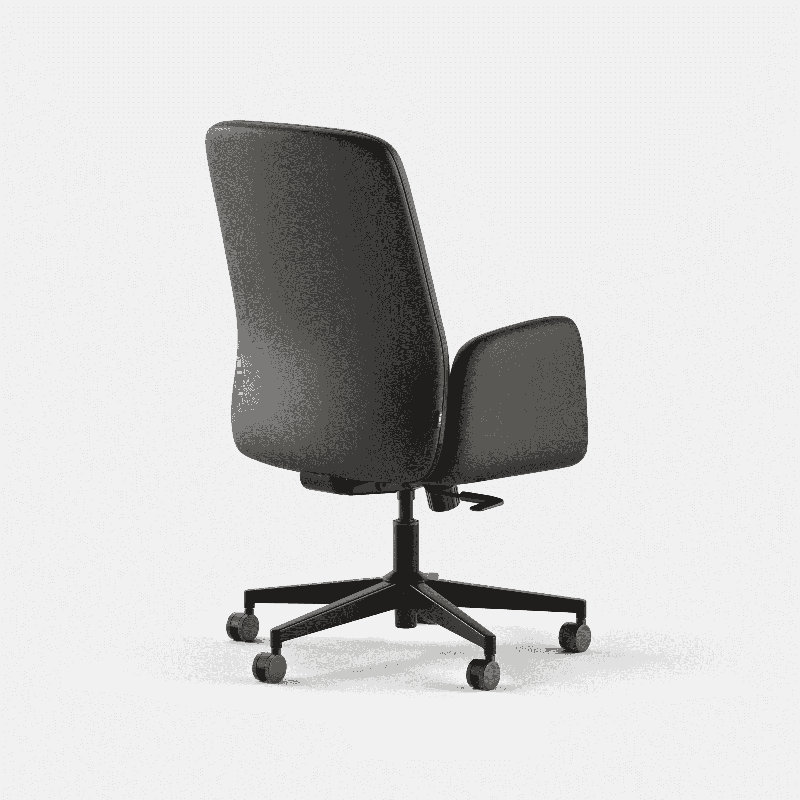 Softside Chair, 40.5", Black, Black