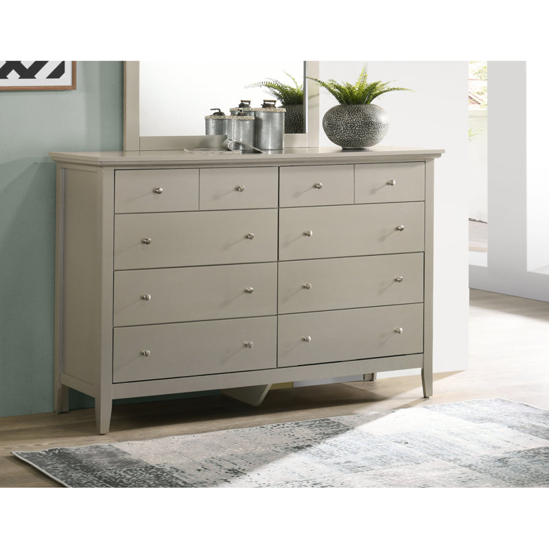 Commode Glond Furniture Hammond G5403-D, Argent