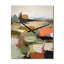 Jamuna - Horloge murale peinture abstraite-38893011