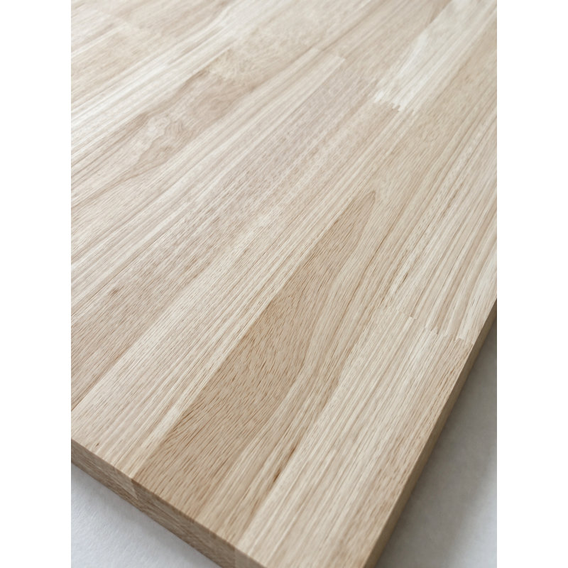 Solid Hevea butcher block workbench