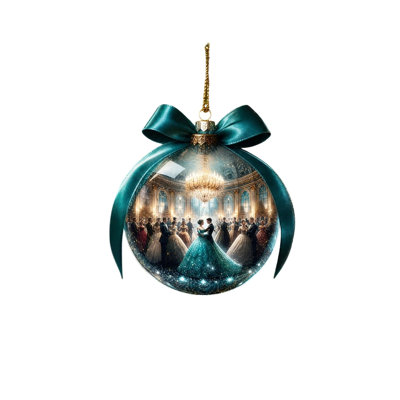Christmas Ball Ornaments, Plastic Ball with Bow Tree Ornaments Balls Decorations for Xmas Trees Party House Decor, Pink