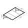 Palram - Canopia Venus 4' 5" W x 2' 11" D Slope Door Awning in Dark Gray