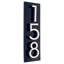 Floating 1-Line Wall Address Plaque-134111177-134103282-134106667