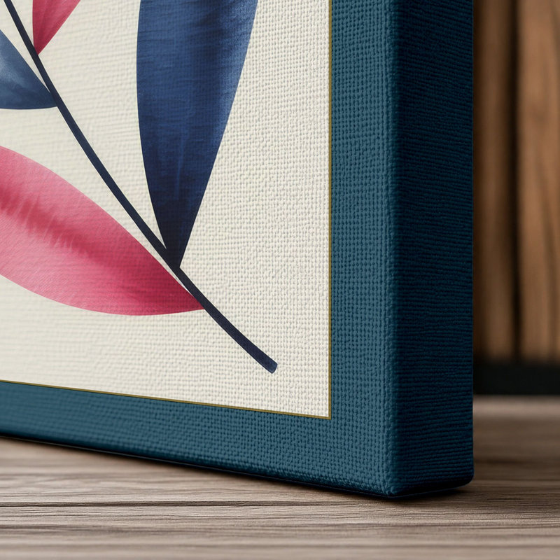 Print, 36x24 - 91.4 x 61.0 cm, Teal Border