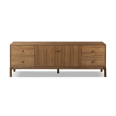 Jacobsen Media Console-Natural Walnut