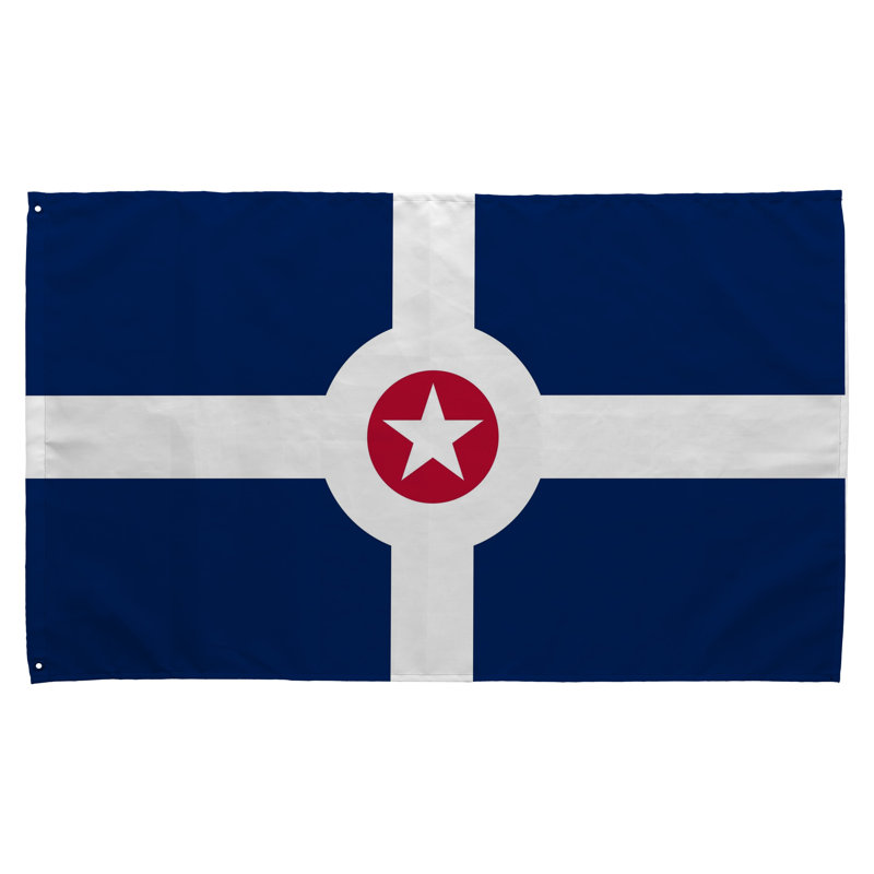 Drapeau de la ville d'Indianapolis — Drapeau