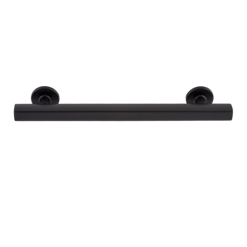 Flynn 5-1/2" Center to Center Matte Black Bar Drawer Pull Multipack, 5.5", Matte Black