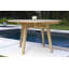 Algarve Outdoor Round Teak Dining Table-1734170460