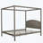 Canopy Bed, Platform Bed with Headboard and Support Legs, Bed frame-1916305254-1942022160