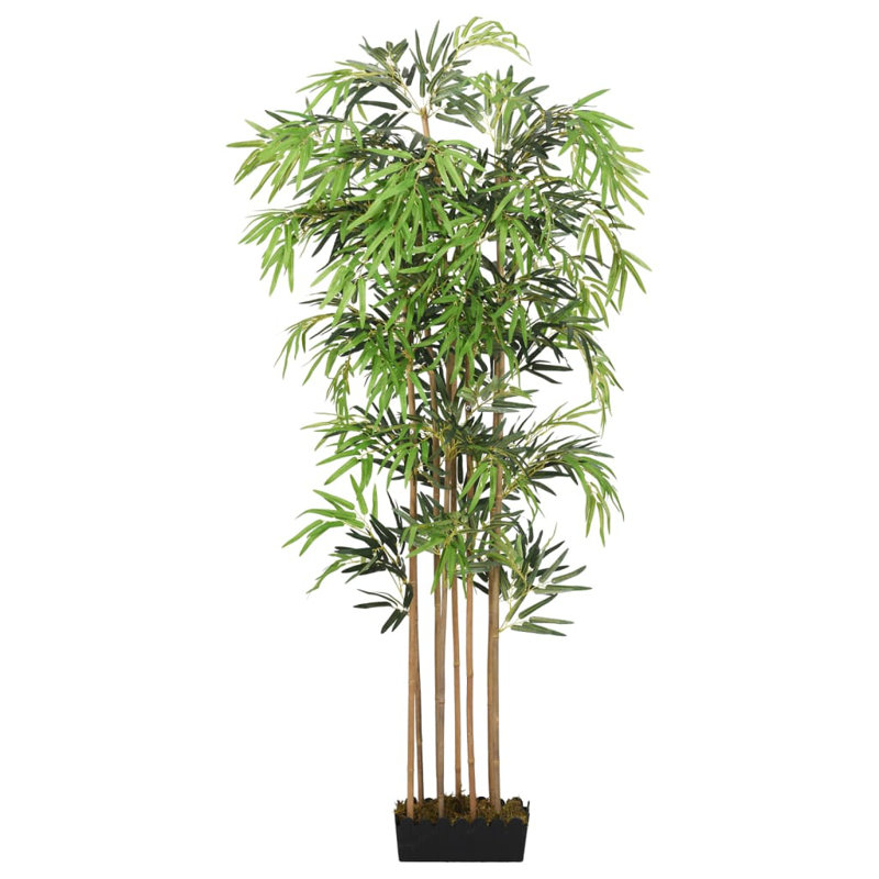 Faux Bamboo Tree in Pot, 120cm H x 14cm W