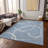 Mirelle Blue Washable Indoor-Outdoor Rug - -1914109378