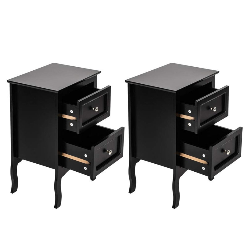 Fetuuaho 16'' W Nightstand, Black