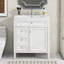Meuble-lavabo de 30 po avec lavabo supérieur-626329279