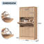18 Pair Shoe Storage Cabinet