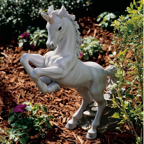 Outdoor Unicorn Statue - Wayfair Canada