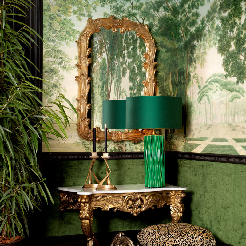 Mirror Gavin Antique Gold Finish