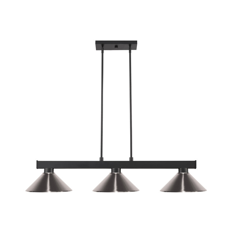Erastos 3 - Light Kitchen Island Pendant, Silver