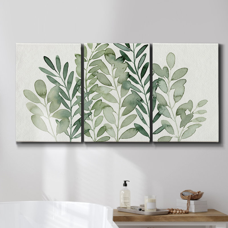 Gum Drop, impression sur toile 3 pièces, H 48 po x l 96 po x P 2 po