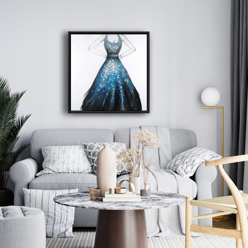 " Blue Princess Dress "
