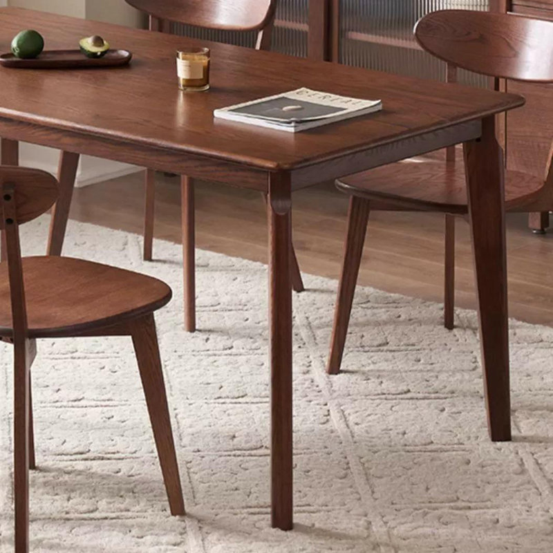 Nordic-style minimalist dining table