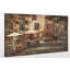 Reproduction d’art sur toile tendue « Courtyard café »-22263838