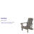 Bayfield All-Weather Poly Resin Wood Adirondack Chair-88681491