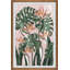 Crane-Like Flowers par Parvez Taj - Reproduction d'art sur papier encadrée-145276189