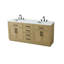 Meuble-lavabo double 72 po Ahner-533112734