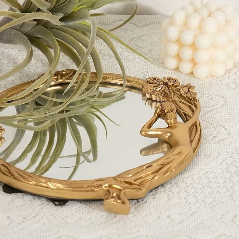 Miroir de coiffeuse Art Nouveau