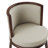 Evalyn Modern Vegan Leather Upholstered Beech Wood Bar Stool in Stone-75488415-75488355