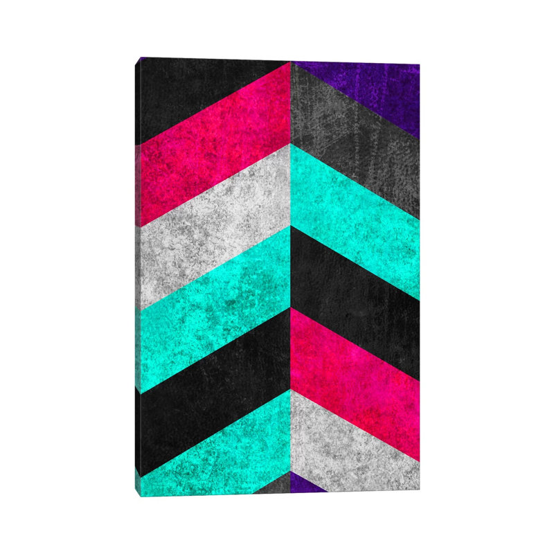Geometric Mundo C by Diego Tirigall - Wrapped Canvas Print, 30.48 cm H x 45.72 cm W