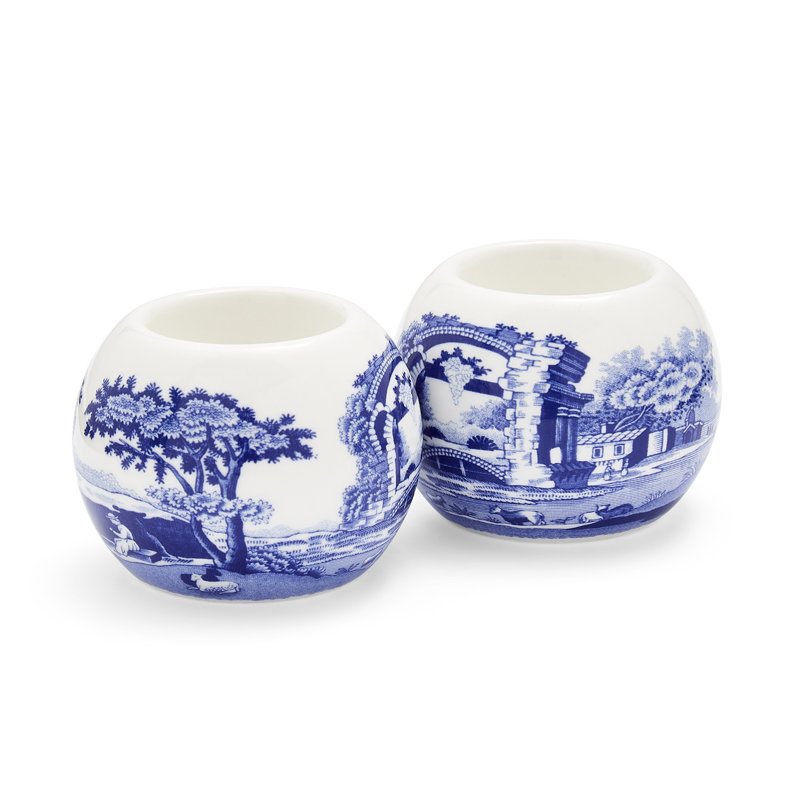 Classic Blue Italian - Tealight Holders 