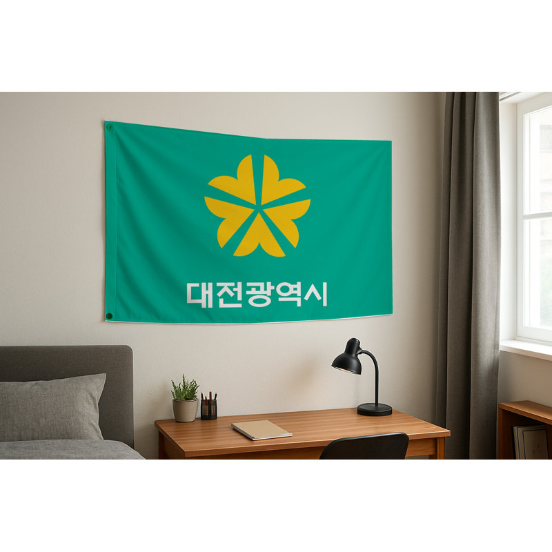 Drapeau de la ville de Daejeon — Drapeau