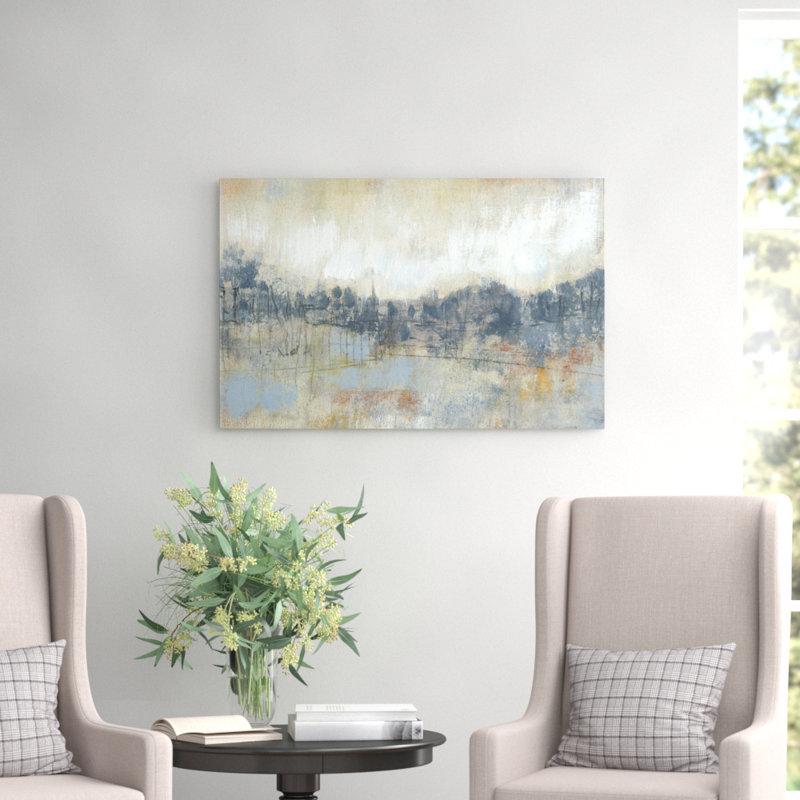 Lucia Heffernan - Print on Canvas, 66.04 cm H x 101.6 cm W, Brown Framed