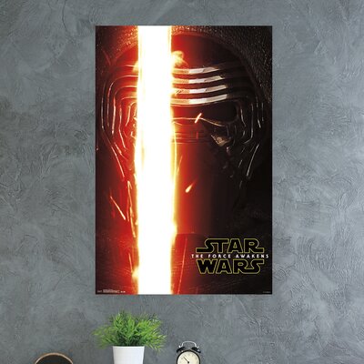 Star Wars: the Force Awakens - Kylo Portrait Paper Print -  Trends International, POD14585